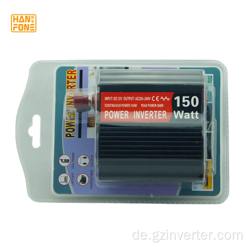 Solar -Wechselrichter 150W 220 V Auto -Wechselrichter